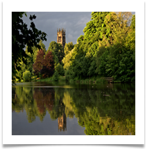 St Marys in Reflection - Chris Beesley